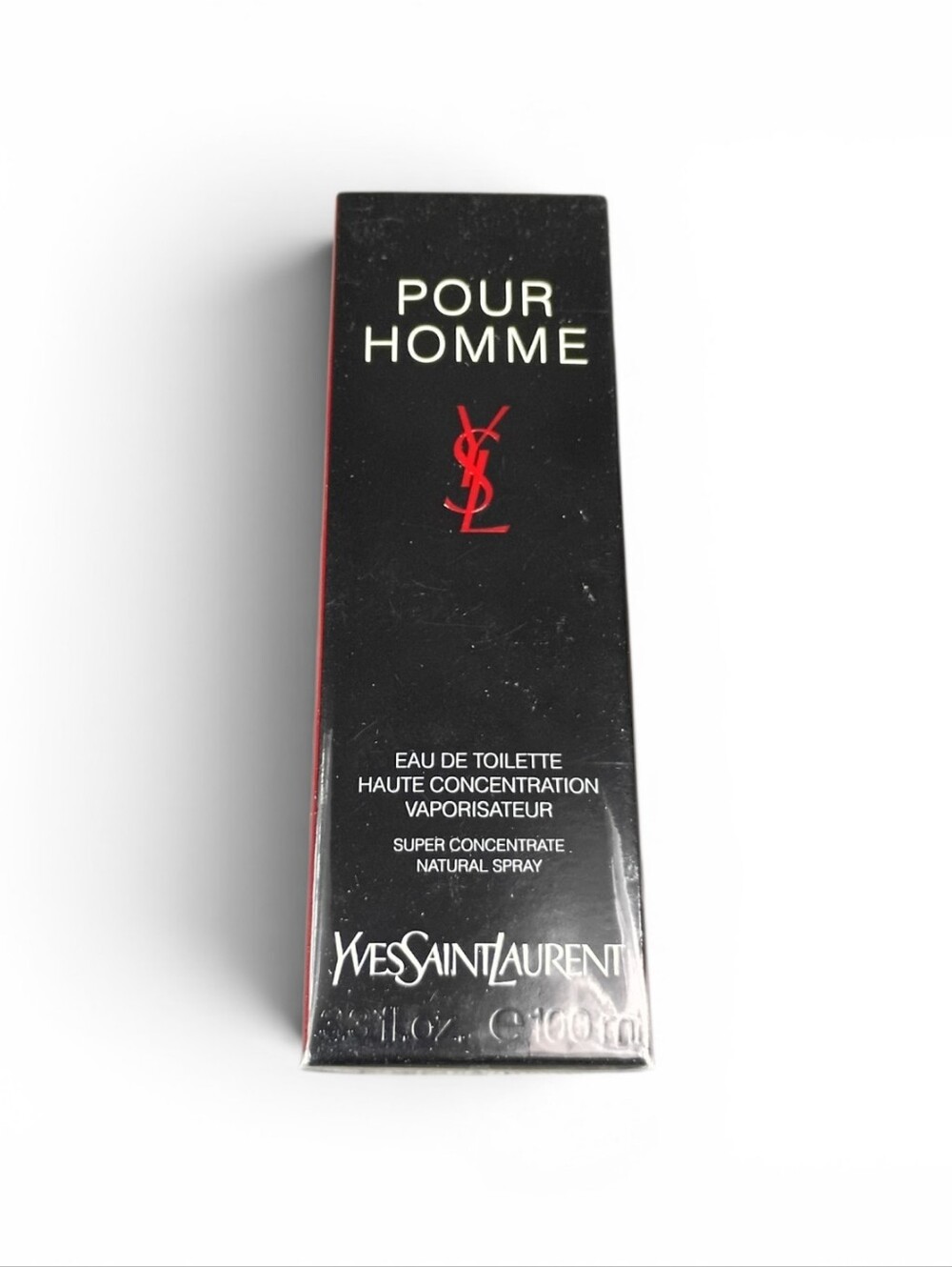 YSL Yves Saint Laurent Pour Homme Super Concentrate EDT 100ml 3.3oz Vintage New.